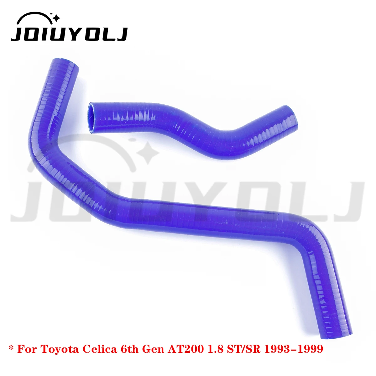 2PCS Silicone Radiator Coolant Hose Kit For 1993-1999 Toyota Celica 6th Gen AT200 1.8 ST SR 7A-FE 1994 1995 1996 1997 1998