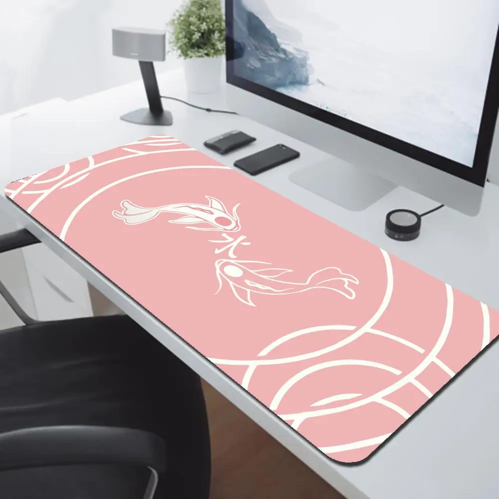 

Koi Fish Mouse Pad Carpet Rug Gamer Keyboard MousePad Large Mousepads 40*90cm Chinese Style Play Mat Gaming Accessories Desk Mat