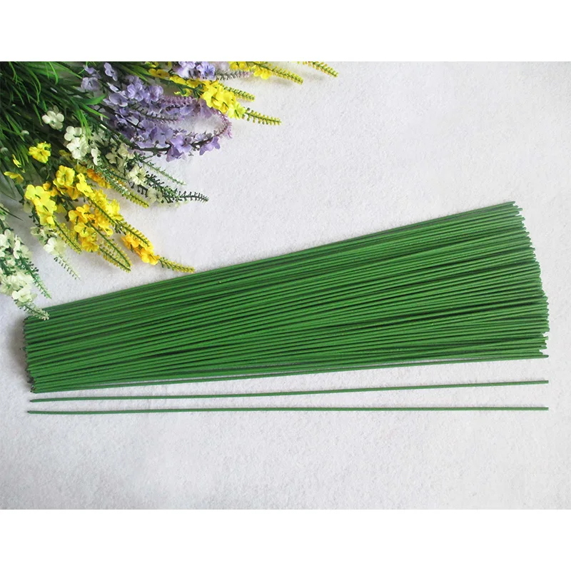 2# Artificial Flower Stem Plastic Flower Rod for DIY crafts wedding decoratio Paper Flowers Nylon Mesh Flower - 200pcs/lot