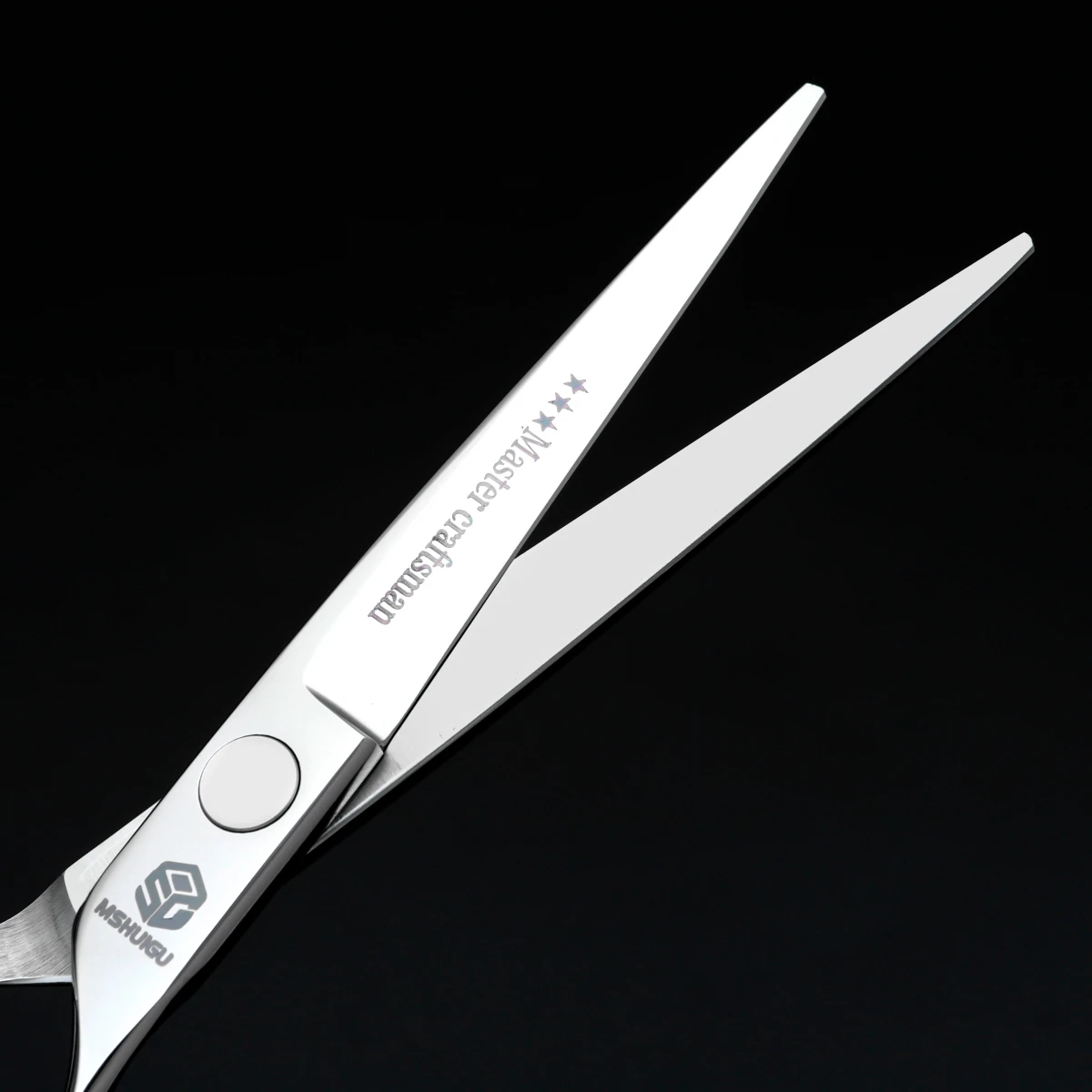 MSHUIGU 6-Zoll professionelle Friseurschere, multifunktionale Effilierschere, umkehrbare Zähne, 440C Stahl, für Familienhaarschnitte – Detail 15
