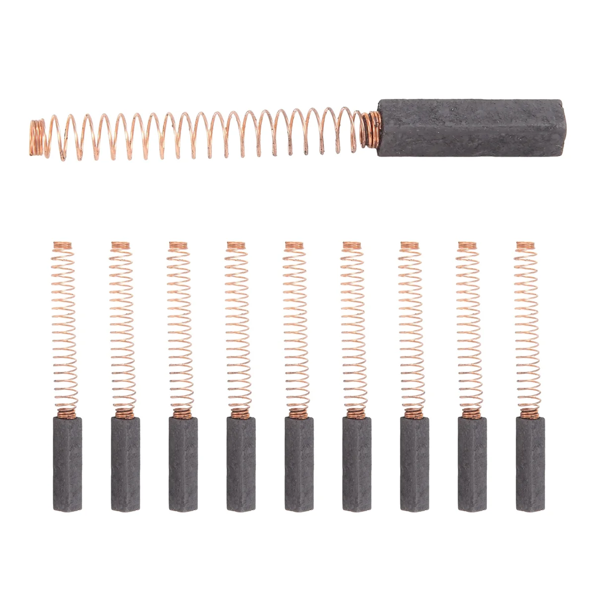 الجودة! 10 قطعة فرش محرك الكربون استبدال أجزاء فرشاة المحرك لخلاطات كيتشن إيد ث 10380496   ث 10260958 4162648