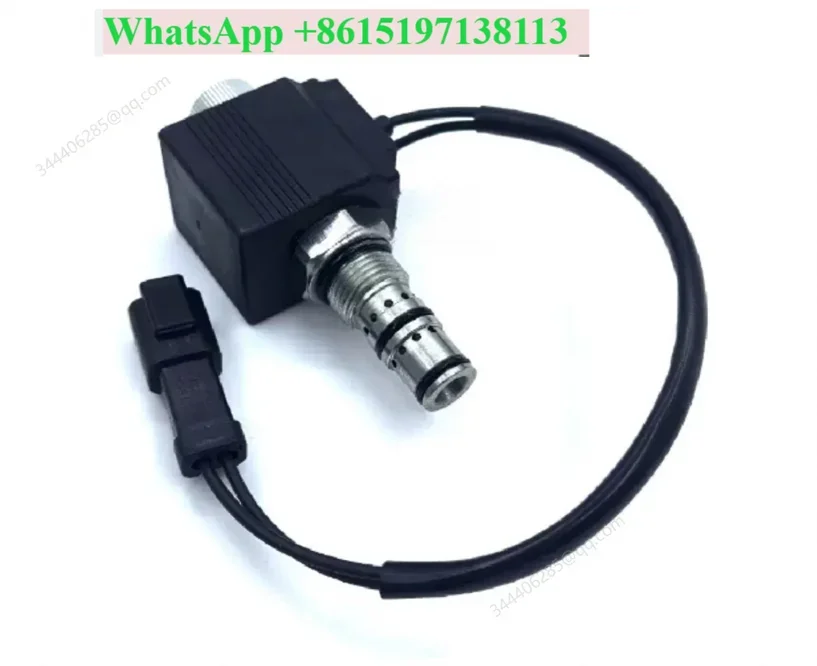 Pilot safety lock rotary solenoid valve coil, valve core 60 electronic valve assembly