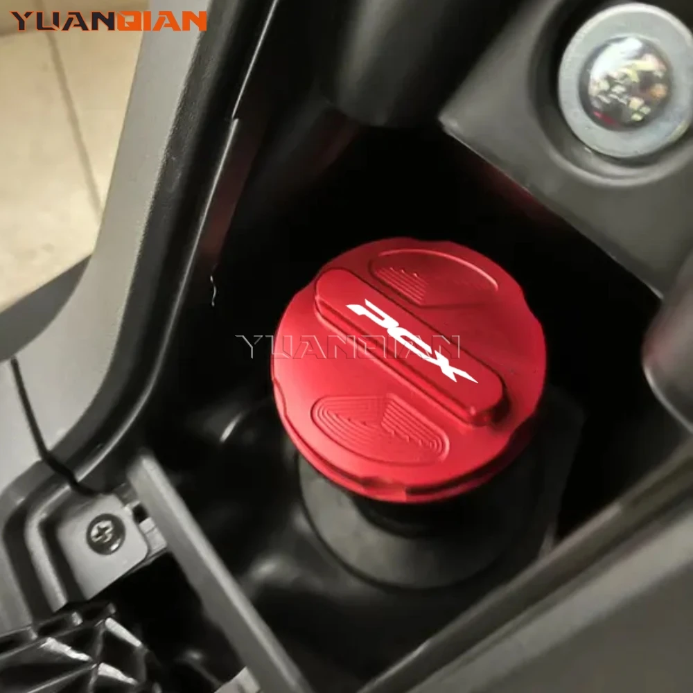 

For Honda PCX 125 150 160 200 EV HP MPG PCX160-CBS 2018-2020 2021 2022 2023 2024 2025 Motorcycle Fuel Tank Cover Petrol Box Caps