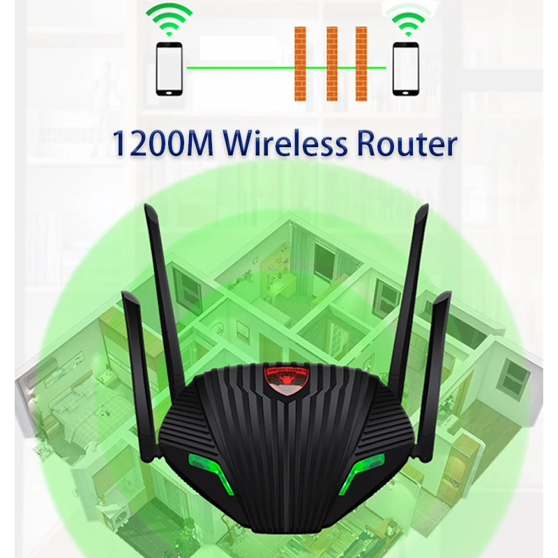 

Wi-Fi range extender wifi repeater Wireless Router Dual Band2.4G 5G Gigabit WiFi Amplifier Wifi Signal Booster External Antenna