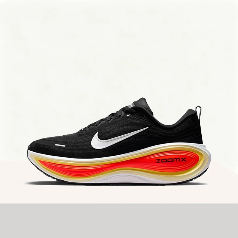 

Кроссовки Nike Vomero Plus: мягкие, дышащие, легкие, удобные и плотно прилегающие к ноге, низкие, для мужчин – черные HV8150-009
