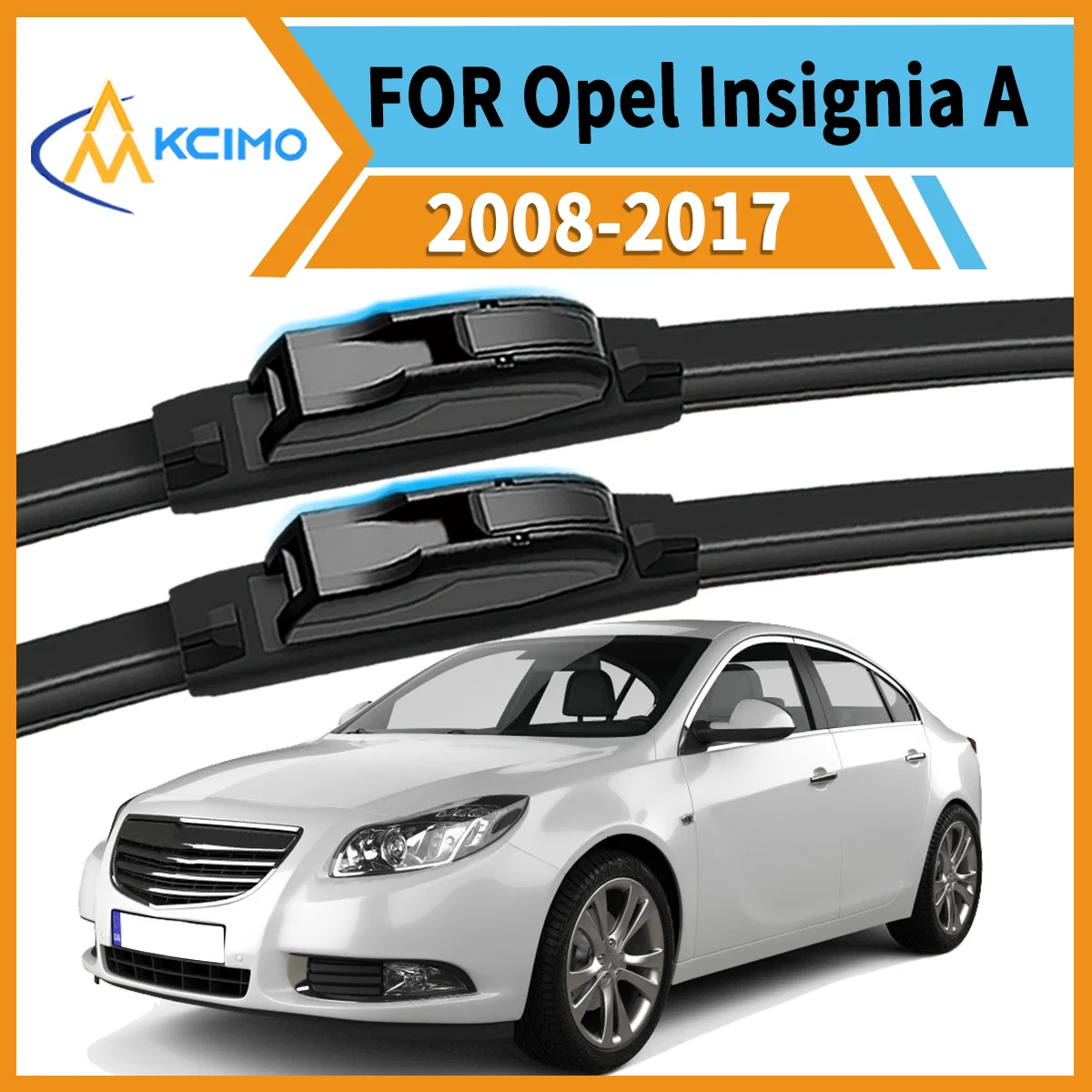 

Smooth & Silent Wiping 2PCS Wiper Blades for Opel Insignia A G09 2008-2017 All-Weather Performance Clear View Safe Driving