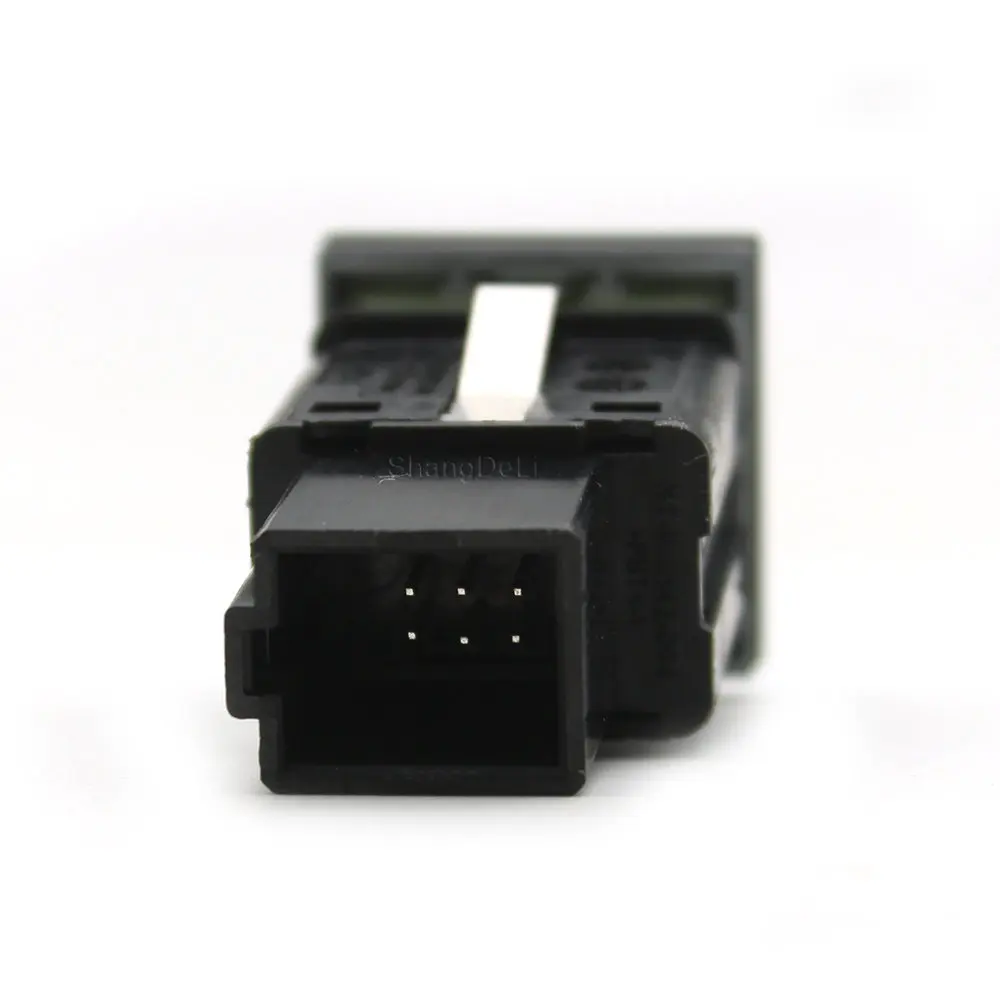 1PC LED DRL Light Packing Radar Music Power On Off Camera Switch Exhaust Button For Golf 6 Jetta 5 MK5 EOS Scirocco