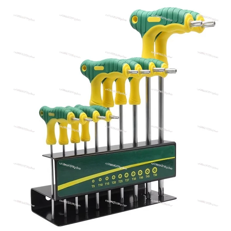 Wrench Set T-Handle Hex Key Kit Hexagon Screwdriver Allen Wrench Metric For Car Bike Motorycle Repair Hand Tools