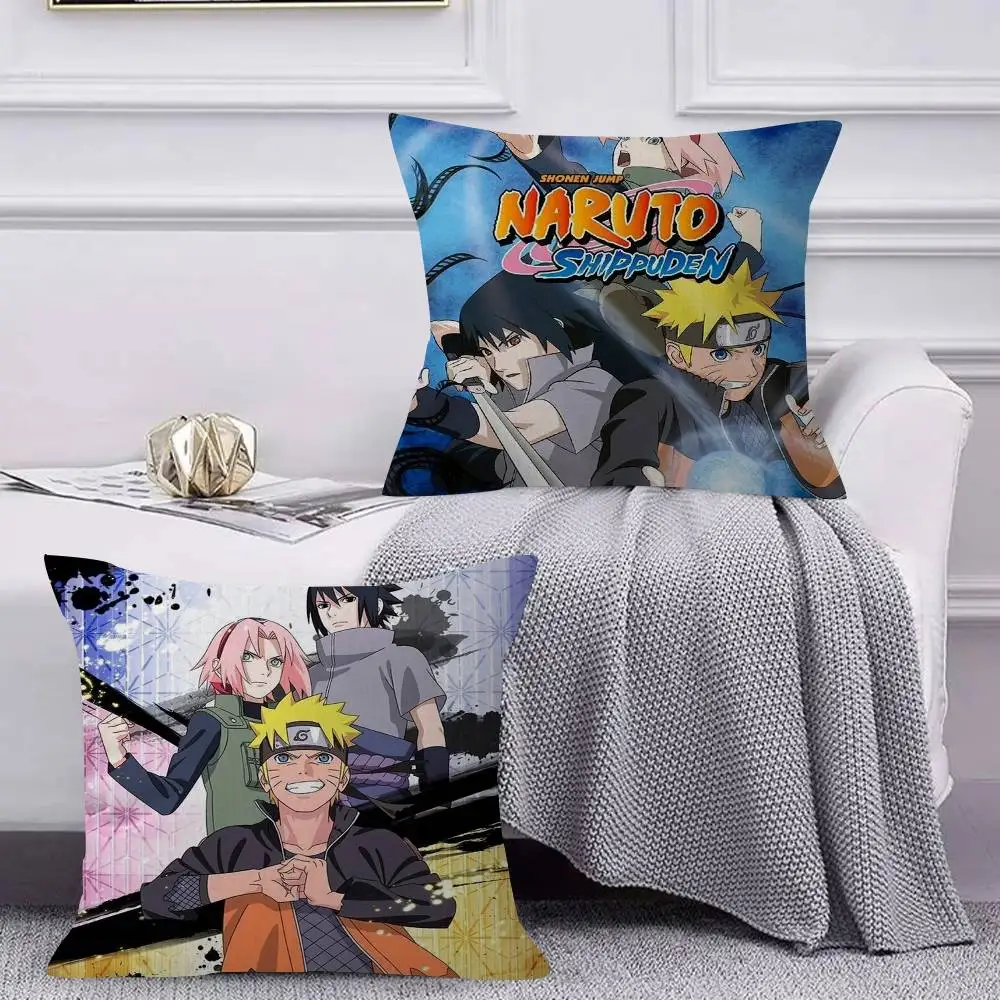 NARUTO anime   Maple Design Cushion Cover Happy Autumn Harvest decor Holiday Decorati Pillow Cover
