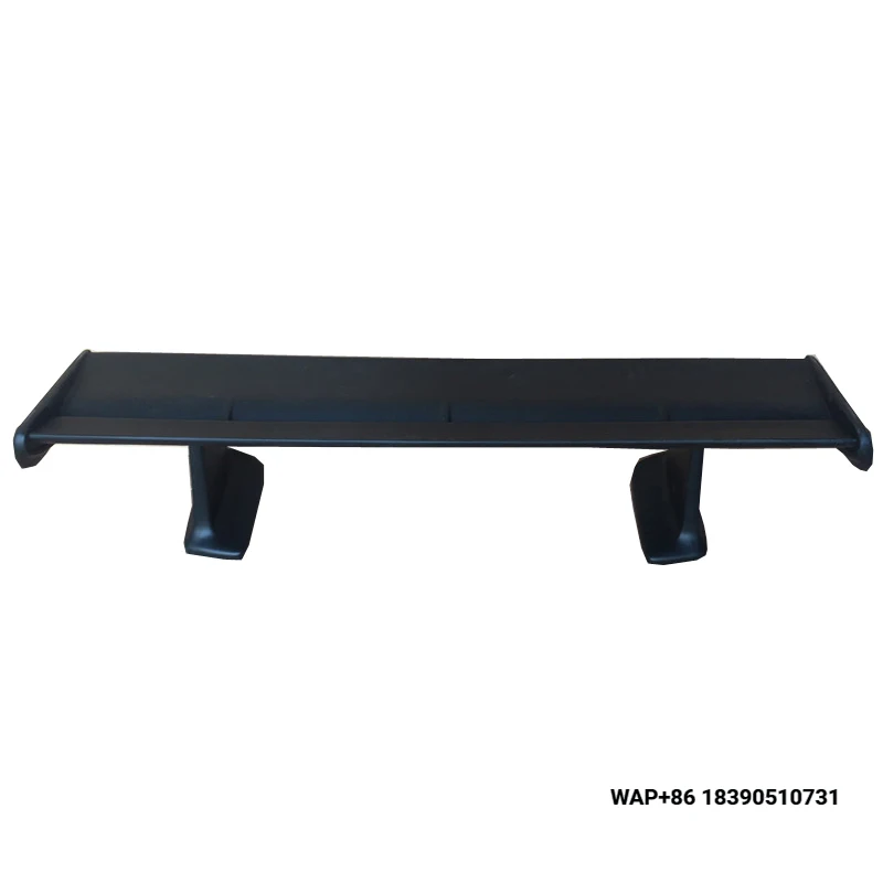 

For Skyline R34 GTT GTR OEM Style Rear Spoiler with Jun Higher Legs Fiber Glass Black