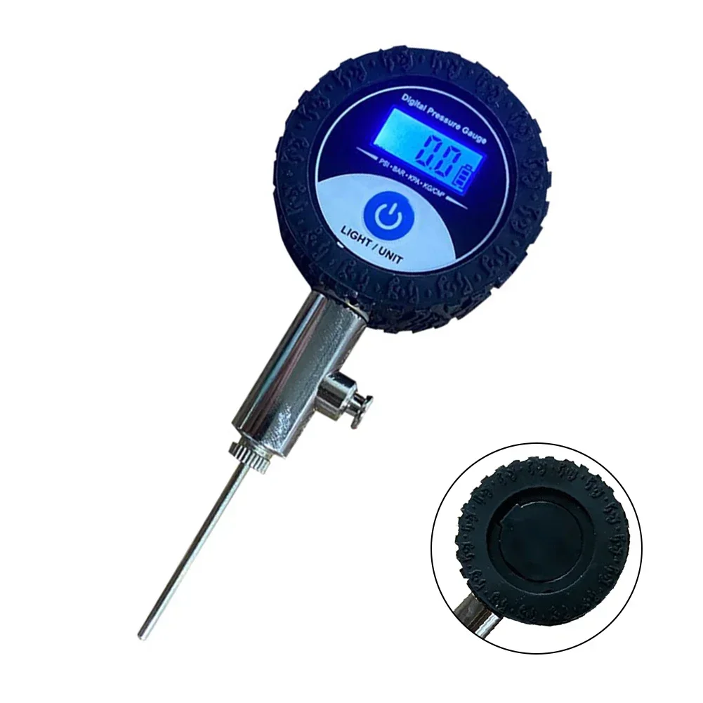 Barometers Pressure Gauge For Football Volleyball 0-1.4BAR 4x7.2x10cm Ball Pressure Gauge Barometer Basketball