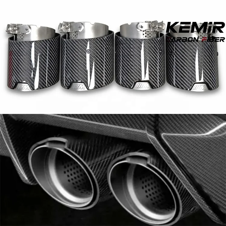 

Lossless Original installation M performance Carbon Fiber M2 G87 Exhaust tailpipe tip for