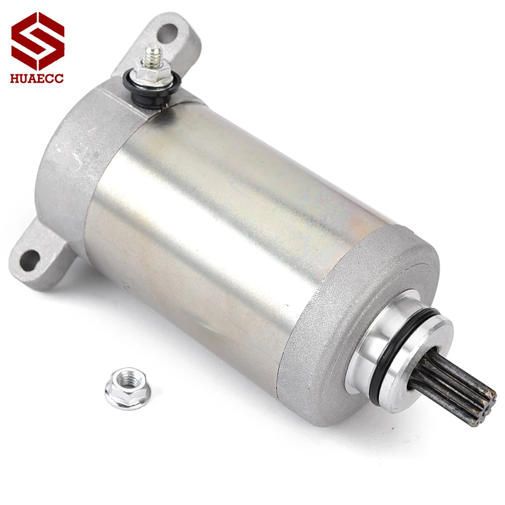 21163-1130 Motorcycle Starter Motor for Kawasaki KLF250 Bayou 250 2003-2011 KLF220 Bayou 220 1988-2002 21163-1253 21163-1266