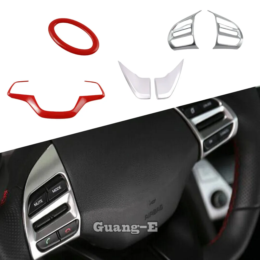 

For Hyundai Elantra Avante 2016 2017 2018 2019 2020 Car Cover Steering Wheel Interior Kit Switch Trim Lamp Frame Hoods Parts