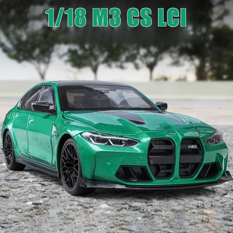 

1:18 M3 CS LCI Sports Car Simulation Alloy Model Ornament Toy Gift Diecast Alloy Car Model Collectible