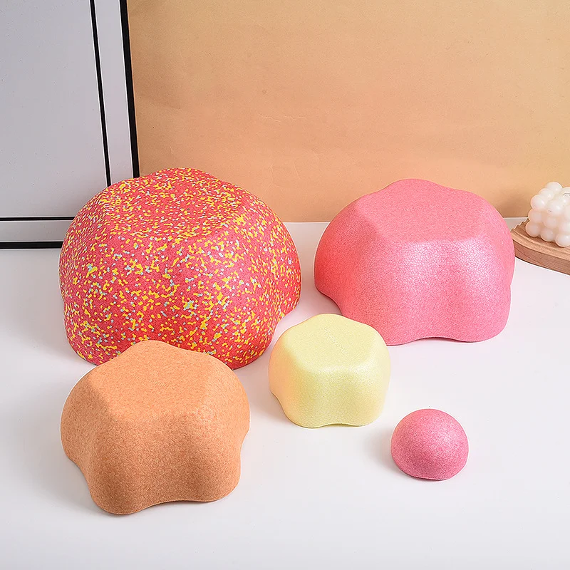 New Kids Balance Stapstones Toys Sensory Integration Foam Toys Stapstenenens Sports Balance stones