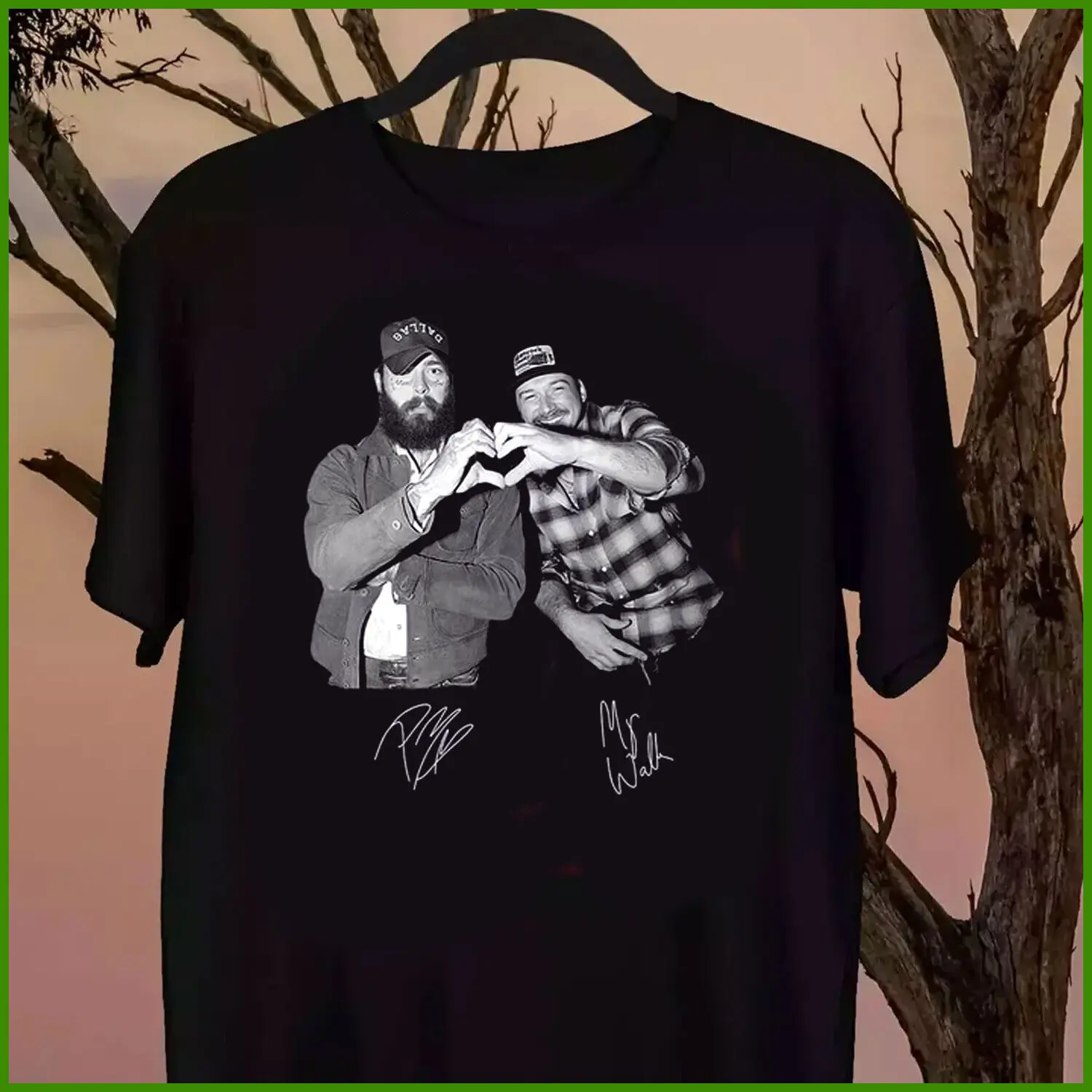 SALE Posty And Morgan Had Some Help Heart Hand Shirt