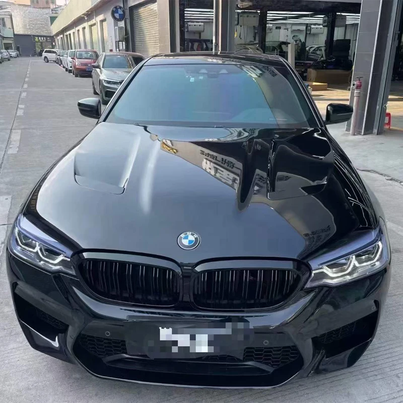 CS Style G30 G38 F90 M5 غطاء محرك الألومنيوم لسلسلة 5 G30 وF90 M5