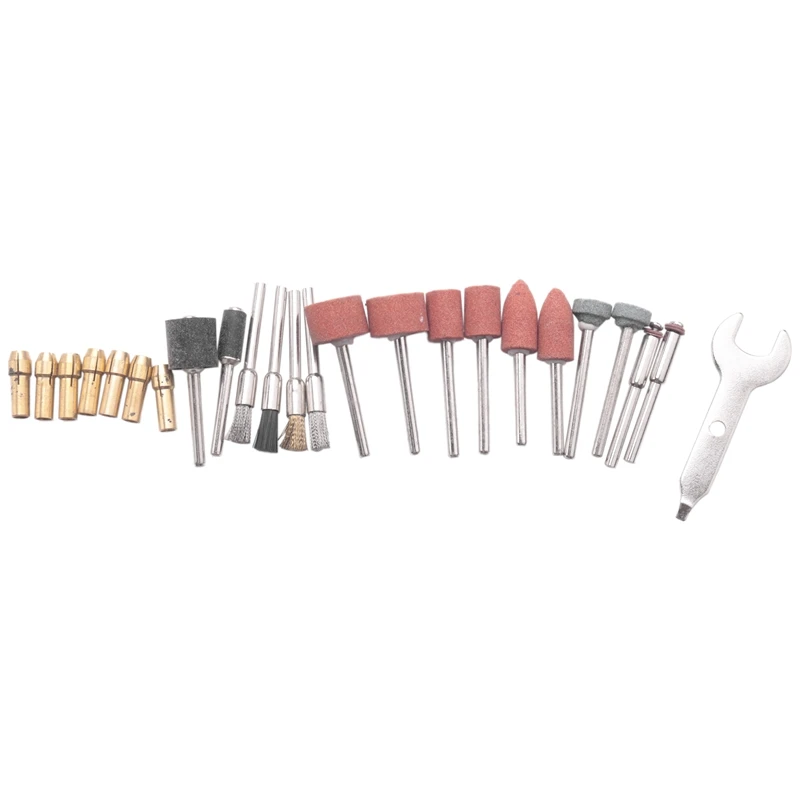 ABSF 142Pcs Electric Grind Mini Rotary Power Drill Tool Accessory Kit Set