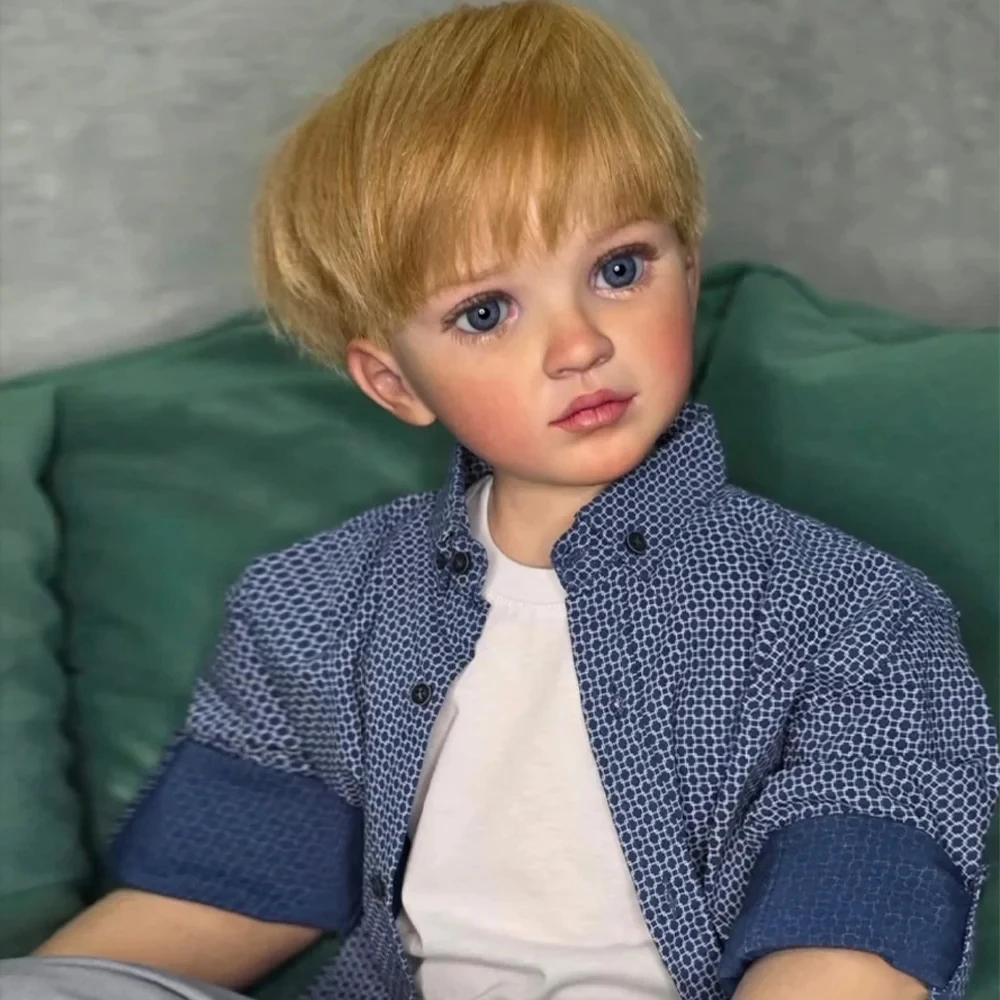 EGO 42inch Boy Aloenka Reborn DoLL Finished Painted Fresh Color Soft Vinyl with Cloth Body and Eyes