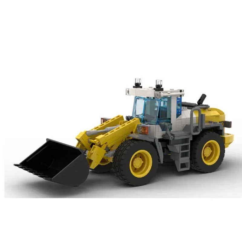 MOC-93081 Small City Excavator L564 Building Block Model • 577 Parts MOC Creative Boy Birthday Building Blocks Toy Gift