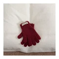 guantes rojos