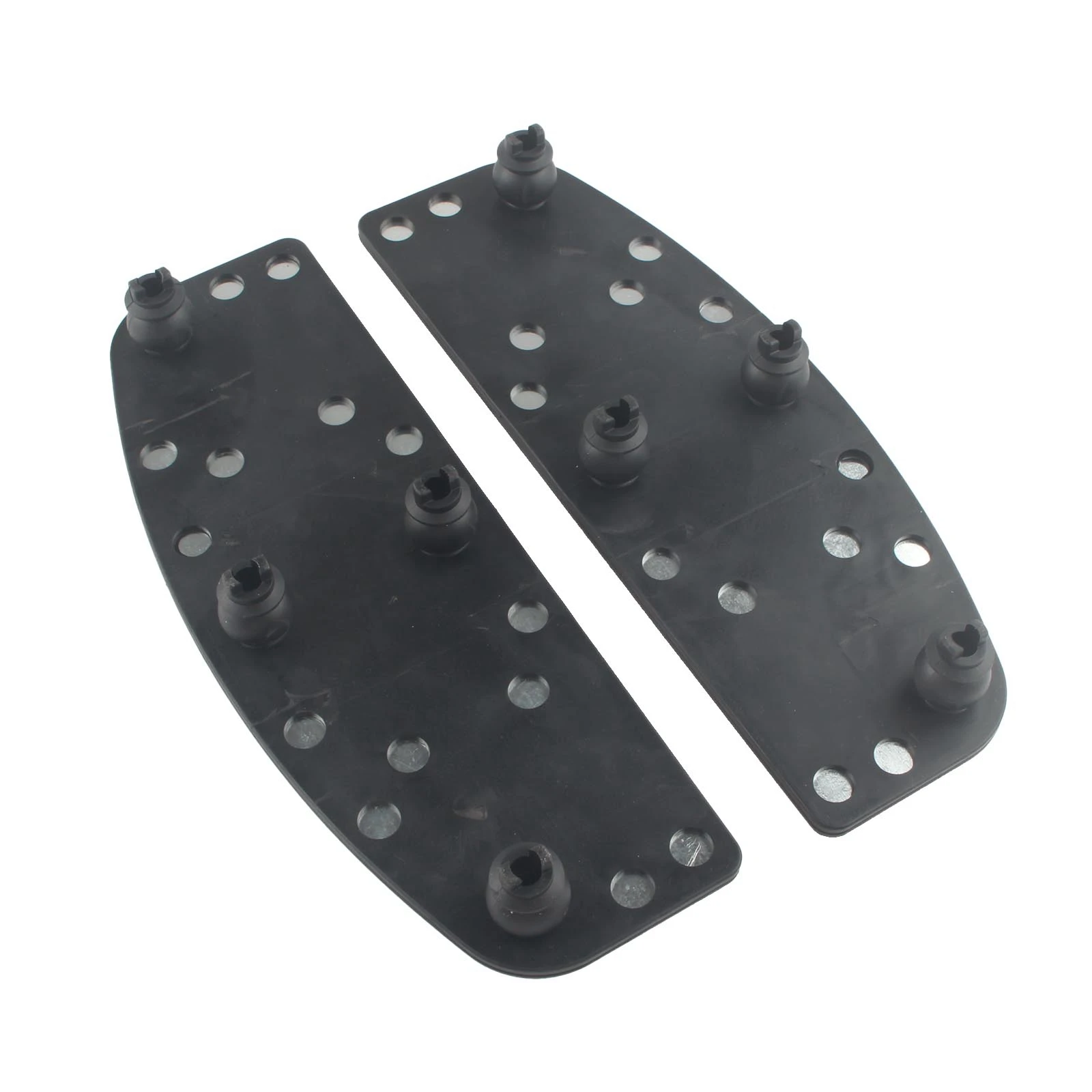 Motorcycle Rider Footboard Kit  For Touring Electra Glide Classic Front Rider Insert Footboards