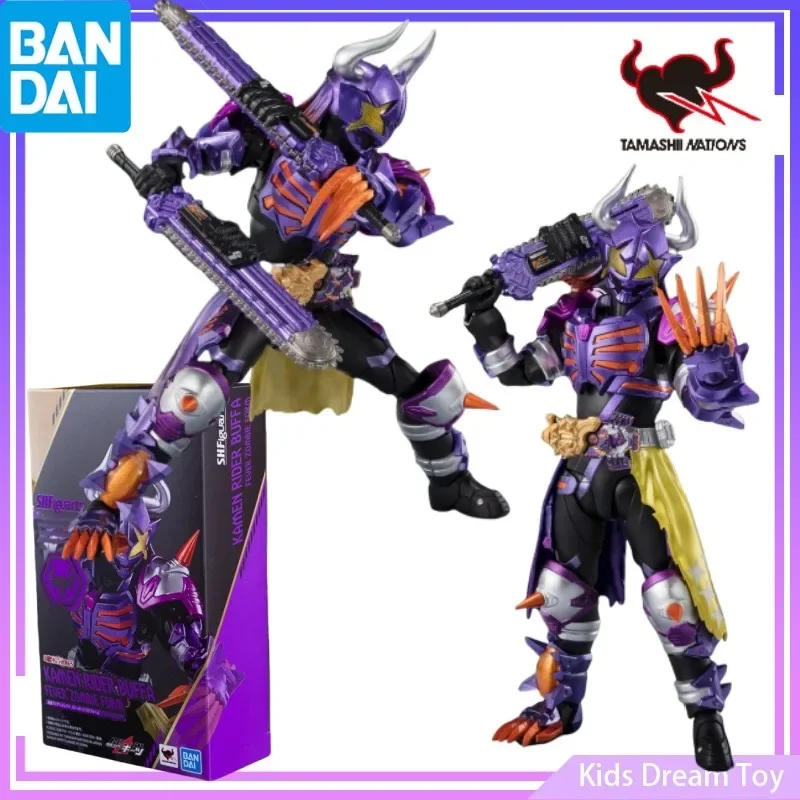 Bandai in Stock Original S.H.Figuarts Kamen Rider Anime Figures KAMEN RIDER BUFFA (FEVER ZOMBIE FORM) Action Figures Toys Model