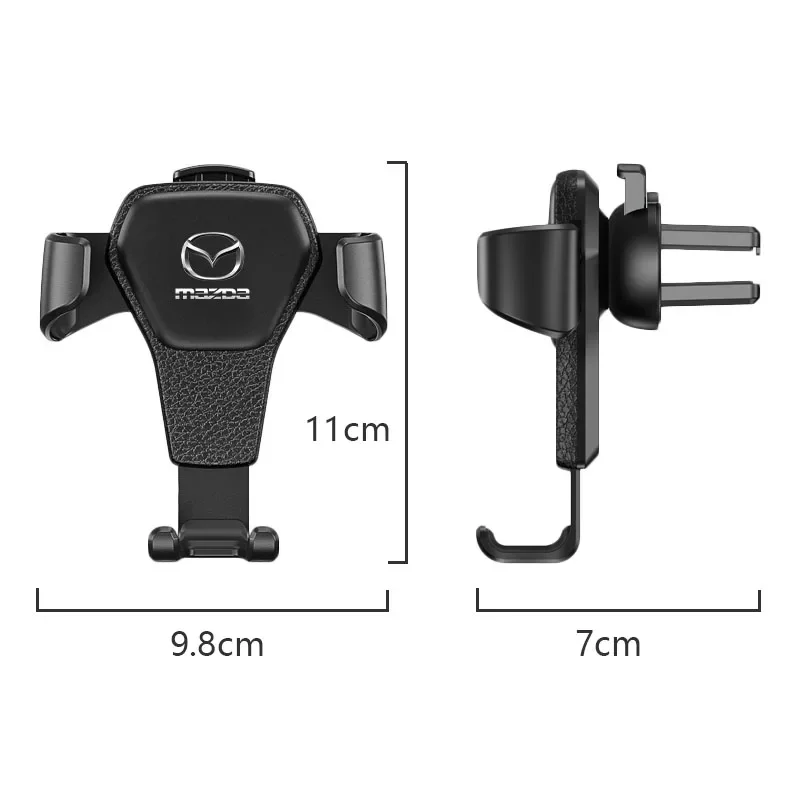 

Air Vent Mount Phone Bracket for Mazda 3 6 2 5 CX3 CX4 CX5 CX30 CX7 CX8 CX9 RX7 Atenza Axela Gravity Cell Phone Support