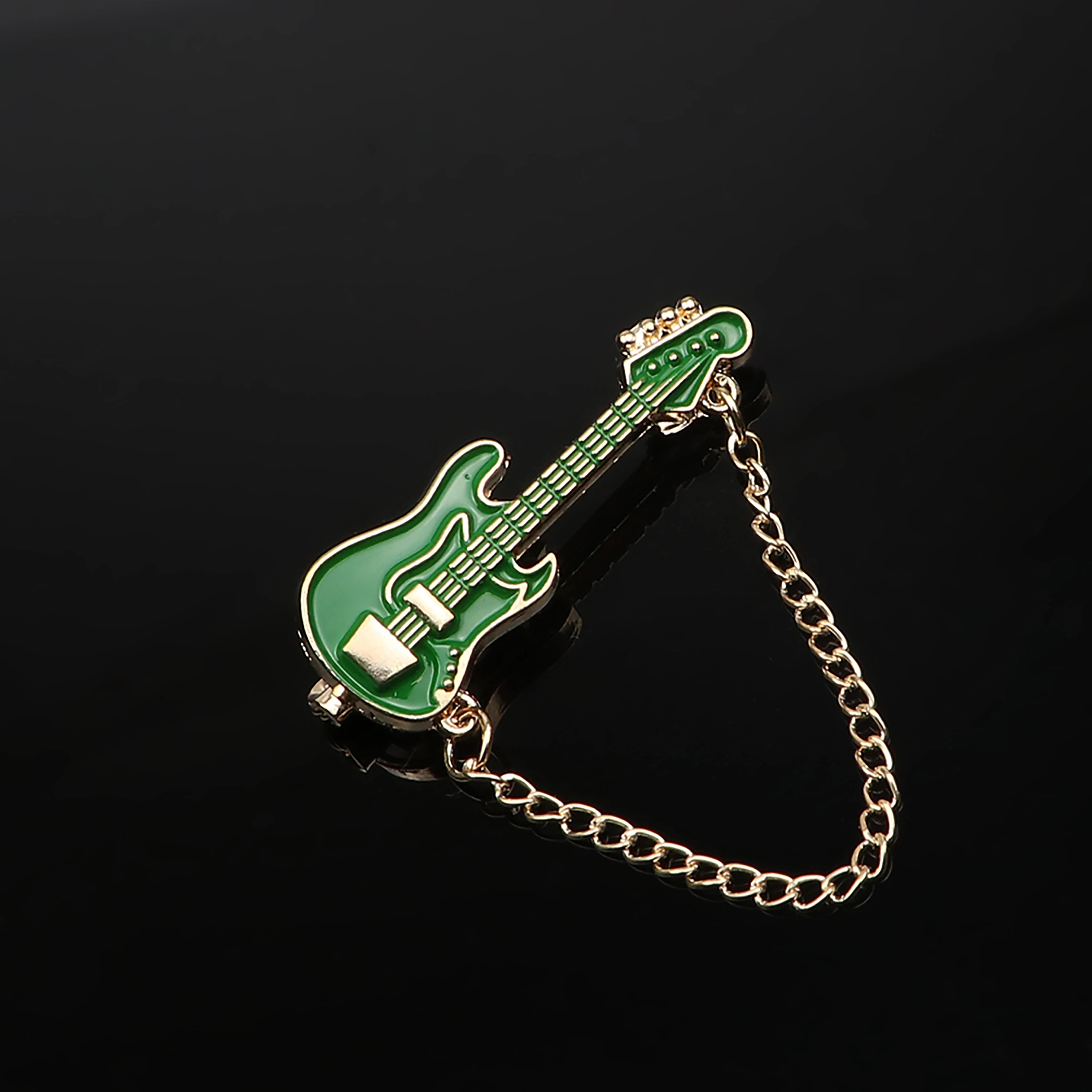 Punk Music Enamel Pins Guitar Piano Notes Drum Cactus Scissors Brooches Fashion Individual Musical Jewelry Gift Daily Wear Pin