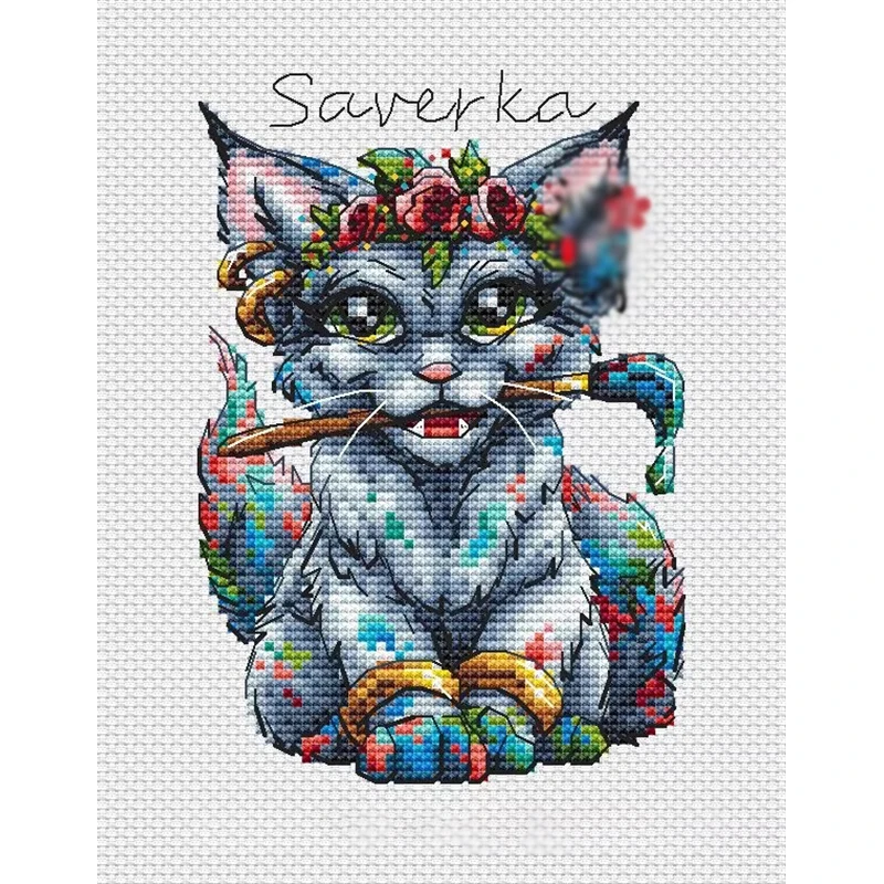 ZZ9321 DIY Homefun Cross Stitch Kit Packages Counted Cross-Stitching Kits New Pattern NOT PRINTED Cross stich Painting Set