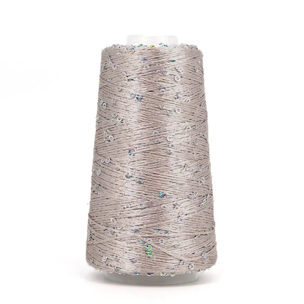 50g Summer Ice Silk Mercerized Yarn Special Sequin Yarn DIY Hand Woven Rag Doll Knitting Wool Blanket