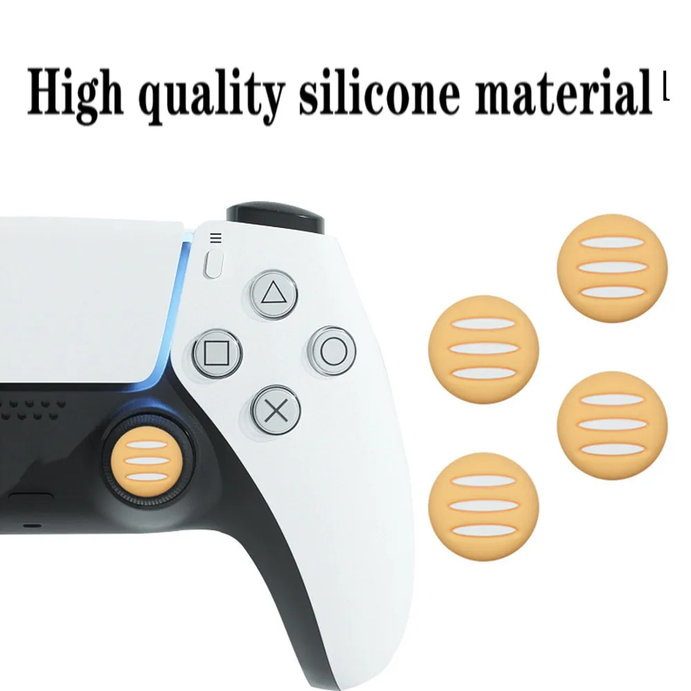 Thumbstick Grip Cap Anti-Slip Silicone Cap For Playstation 5 PS5 PS4 PS3 Xbox Series X/S One 360 Controller Joystick Accessories