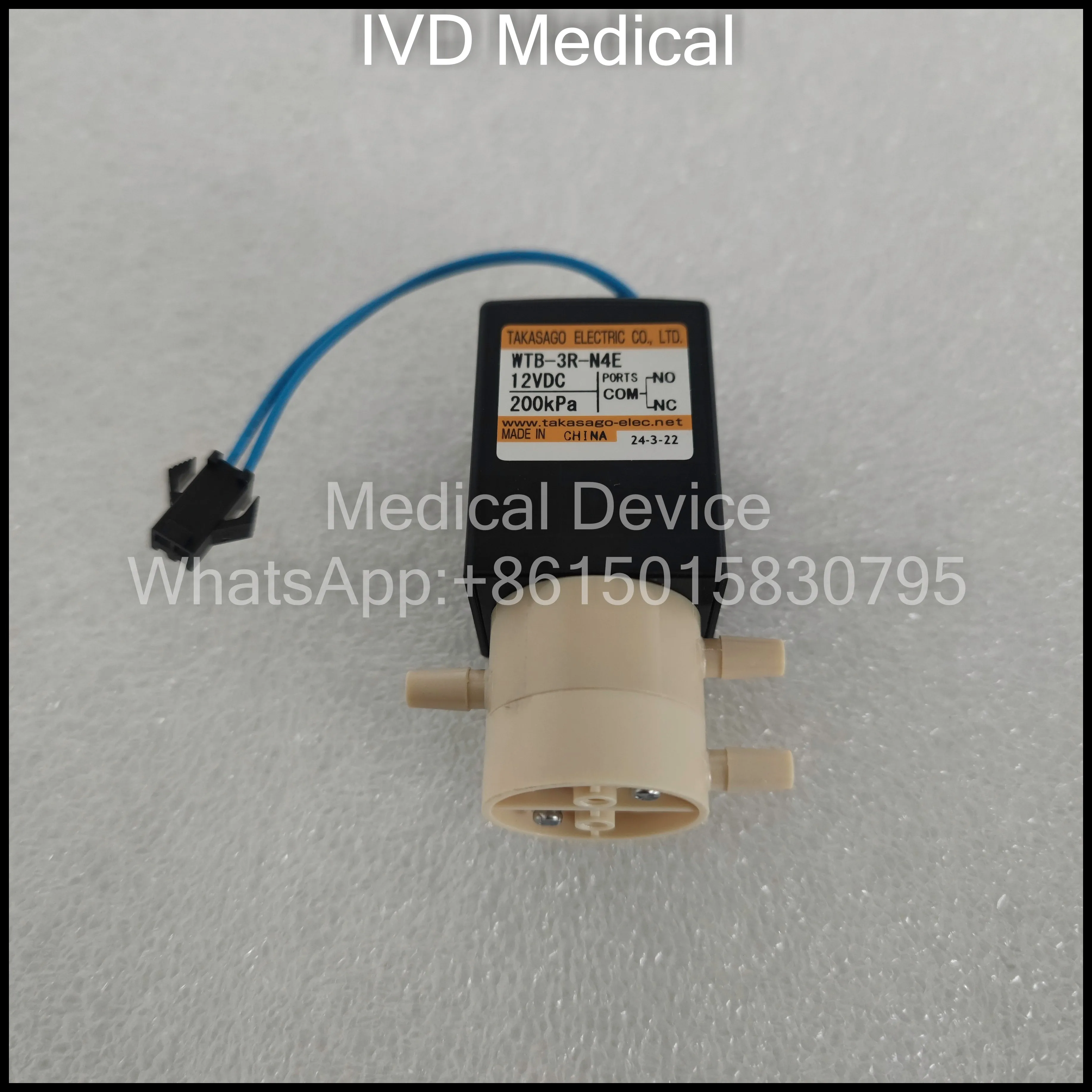 

Биохимические анализаторы Mindray BS330E BS240 BS360 BS430 BS450 BS460 BS490 BS620 — 2-ходовые клапаны и 3-ходовые клапаны