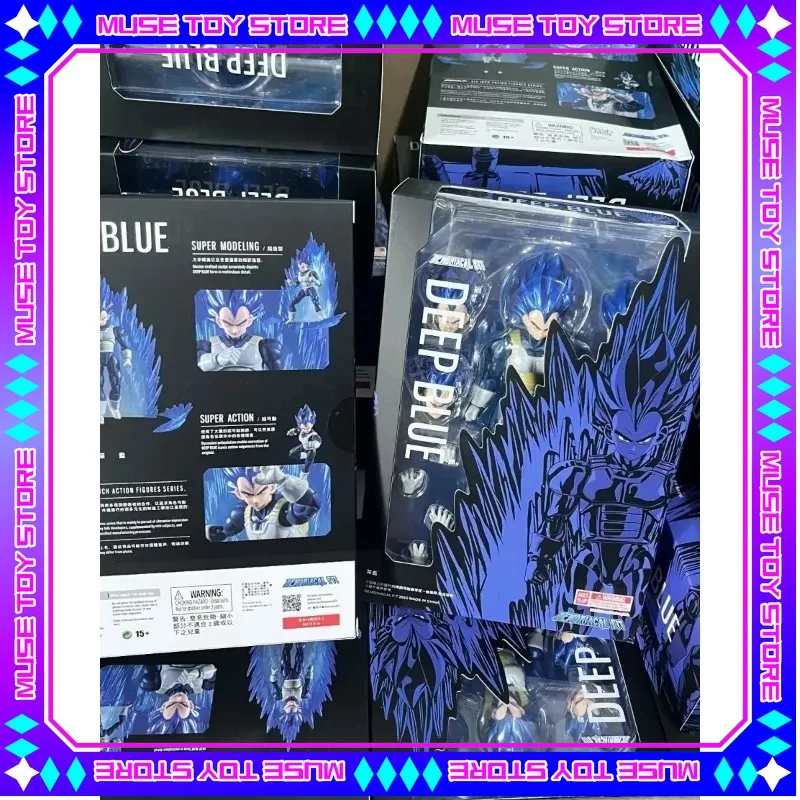 

В наличии Dragon Ball Demoniacal Fit DF SHF Deep Blue Vegeta Super Saiyan Аниме Фигурка Игрушки Модель Подарки Коллекция