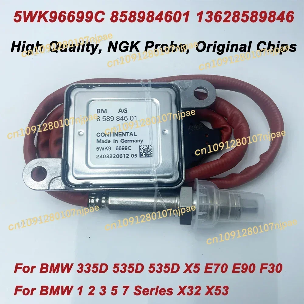 

5WK96699C 13628589846 858984601 High Quality N-GK Probe Nox Sensor For 1 2 3 5 7 Series X32 X53 335d 13628576471 13628518791
