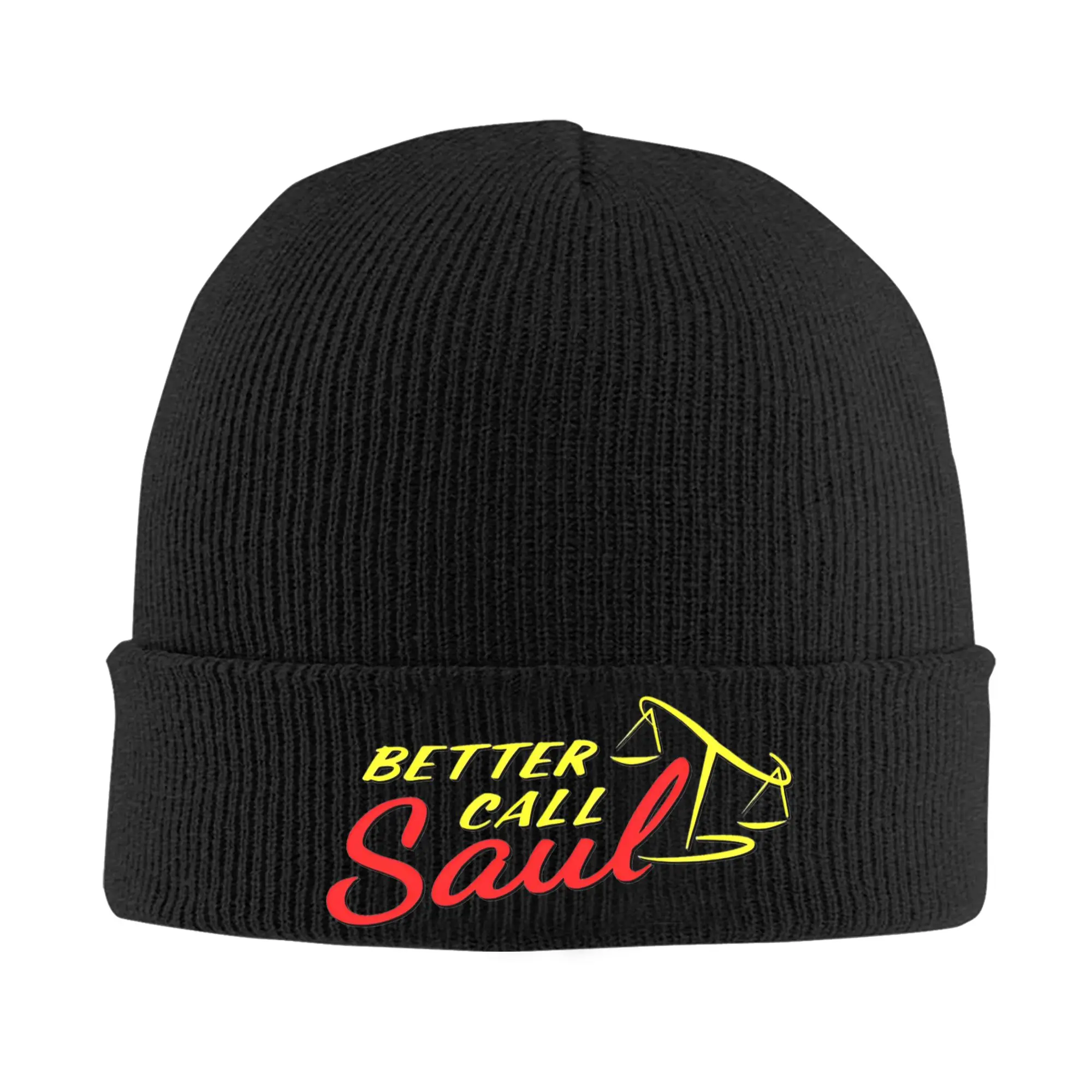 Better Call Saul Goodman Knit Hat Beanie Autumn Winter Hat Warm Acrylic Street Breaking Bad Cap for Men Women Birthday Gift