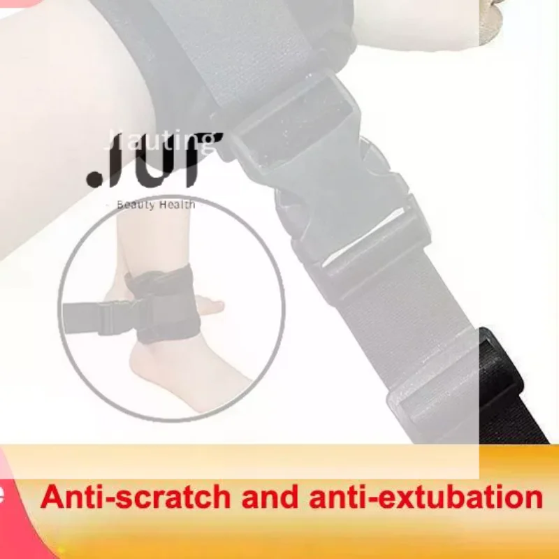

Universal Limb Restraints Strap Belt Ankles Wrists Adjustable Restraints Fixed Strap Belt Soft Breathable Bed Chair Device