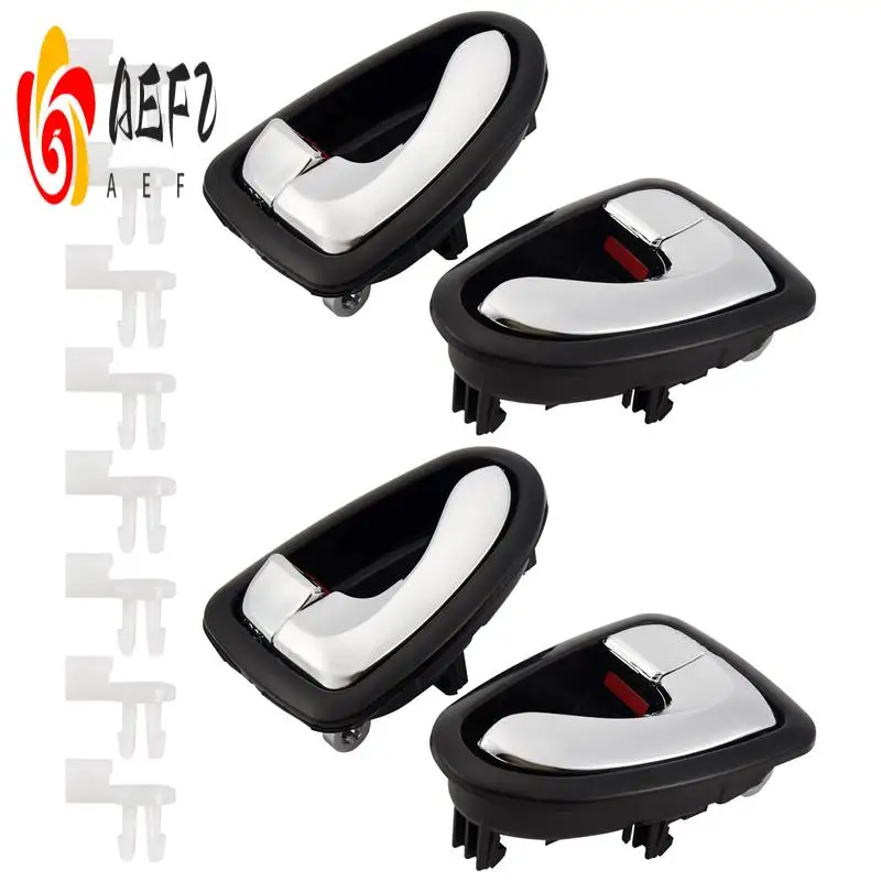 

AEF2-4Pcs Car Inside Door Handle Front Rear Left Right For HYUNDAI ACCENT / VERNA 2000-2006 8261022001LG 8262022001LG
