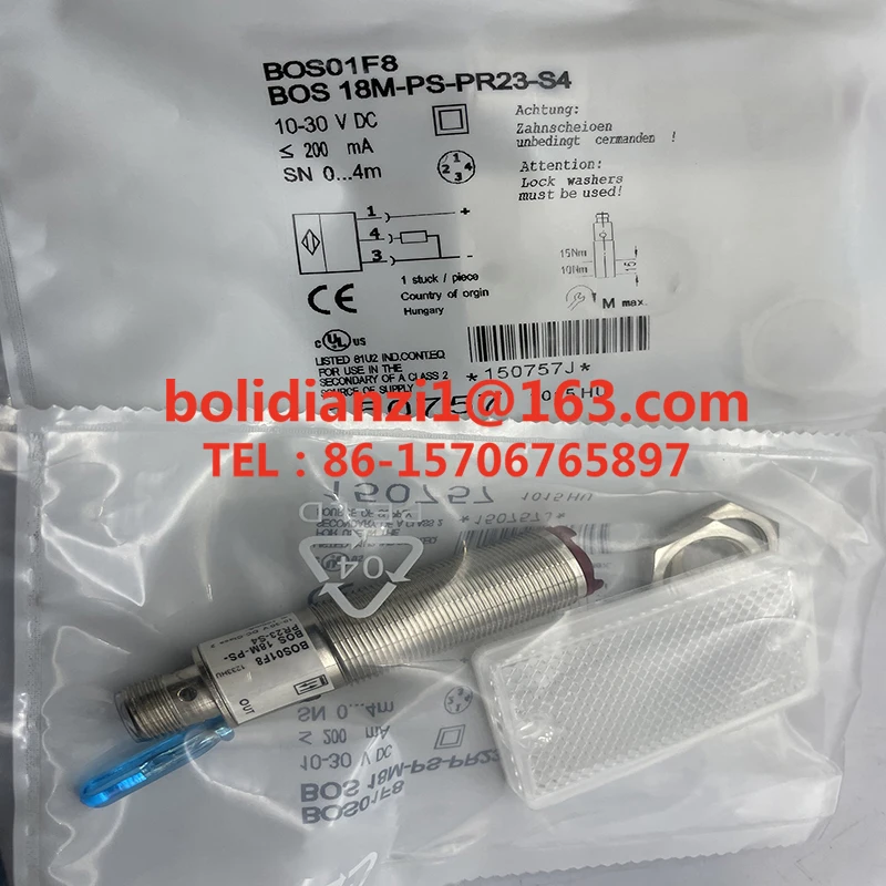 Sensor baru BOS 18M-PS-RD21-S4 BOS 18M-PO-RD21-S4 Tersedia
