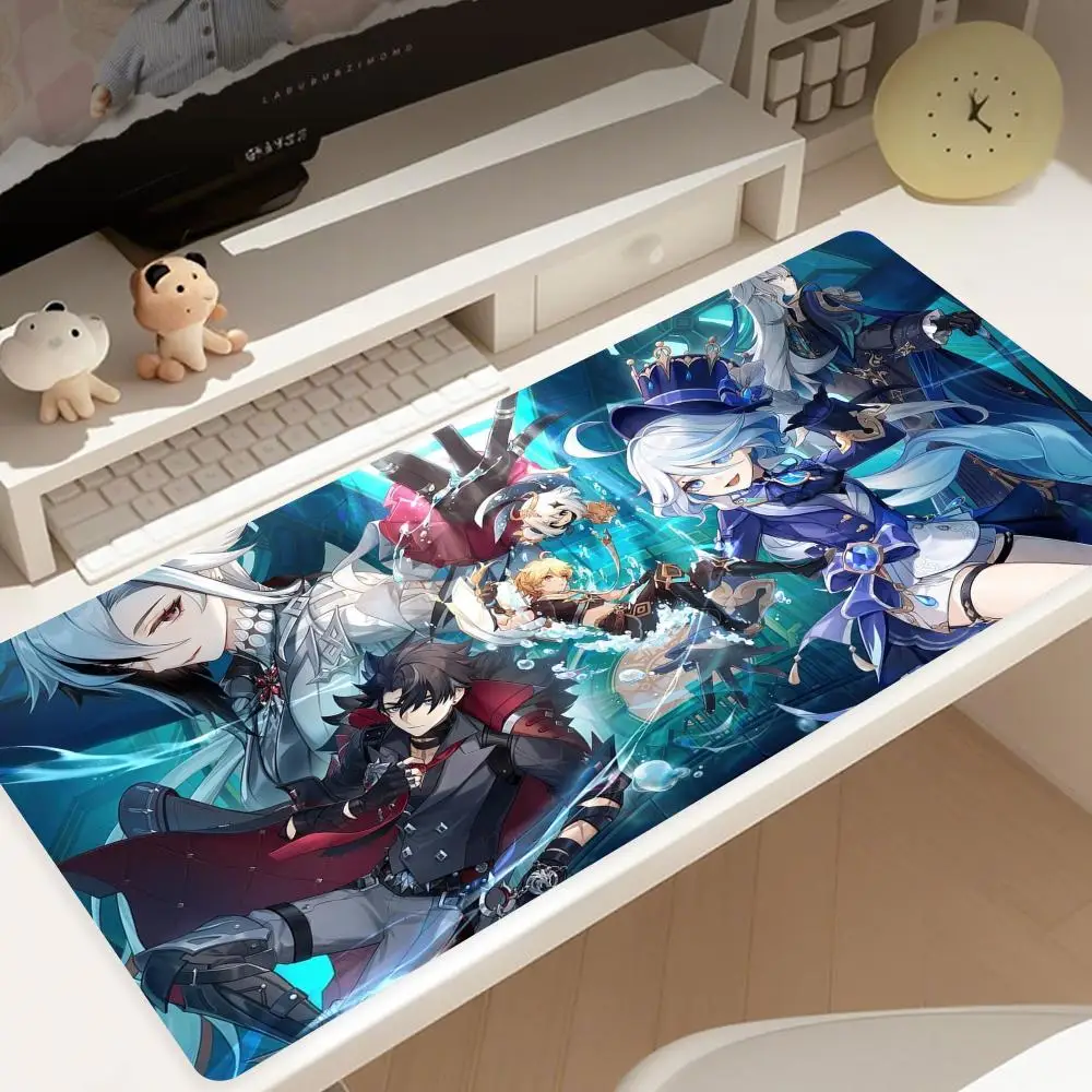

Genshin Impact Anime XXL Mousepad - Gamer Desk Mat Keyboard Protector Computer Gaming Accessories XAXC
