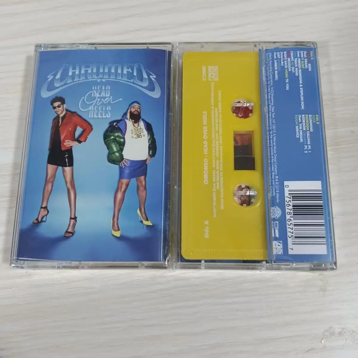 

Музыкальная лента Pop Chromeo Dave 1, отличные хиты, альбом, кассеты, косплей, Walkman, автомобильный рекордер, звуковые отверстия, коробка, вечерние музыкальные коллекции