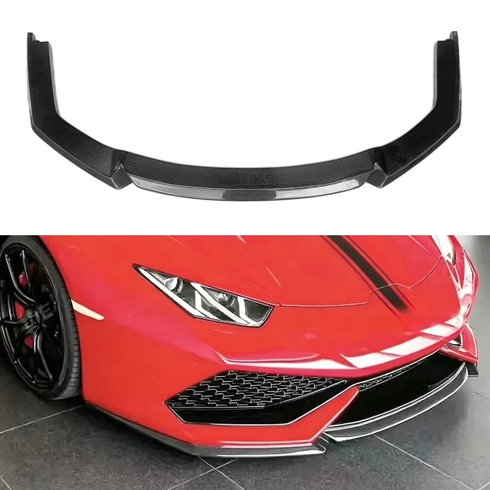 Carbon Fiber Front Bumper Lip Upgrade for Lamborghini Huracan LP 610-4 Body Kit Front Bumper Lip