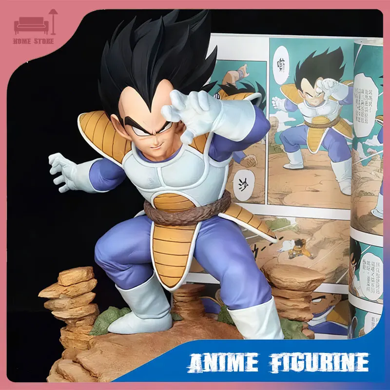 

20cm Anime Figurine Dragon Ball Z GK Statue Vegeta Action Figurine PVC Model Action Doll Desktop Ornament Collection Toys Gifts