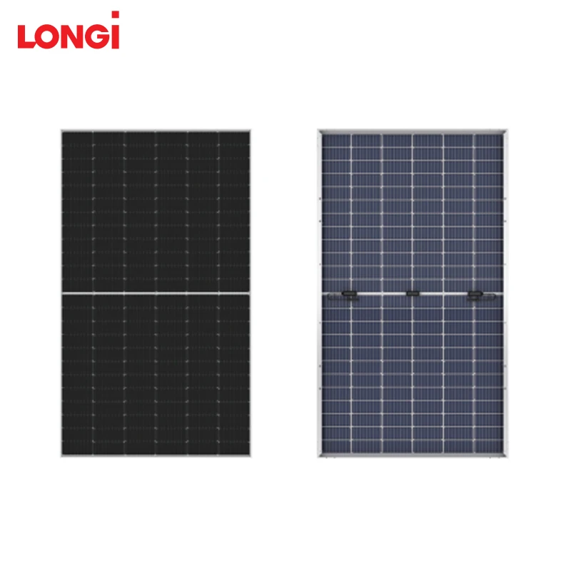 LONGi bifacial solar panel 540 watts single crystal 540W photovoltaic module panel double glass double sided half sheet