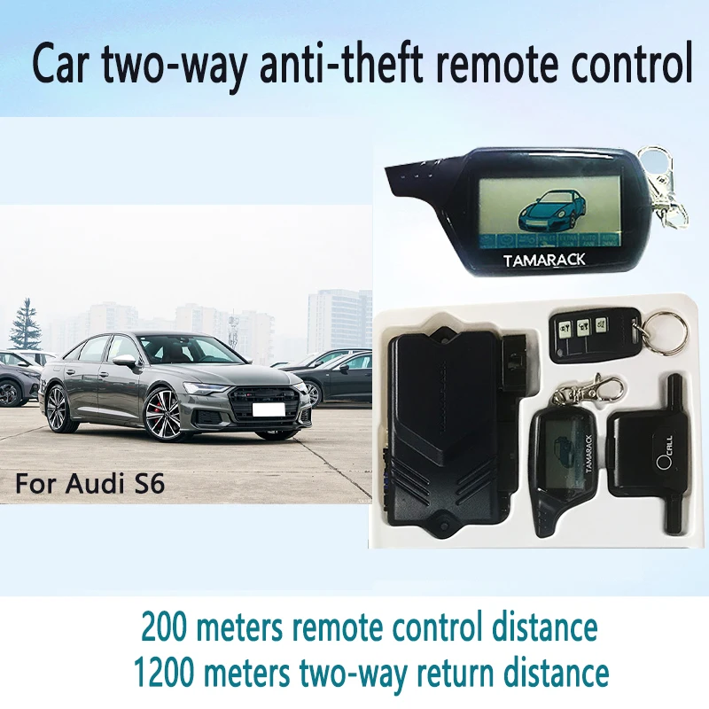 

For Audi S6 car Dual Anti-theft multi-function remote control automatic sensing remote control set