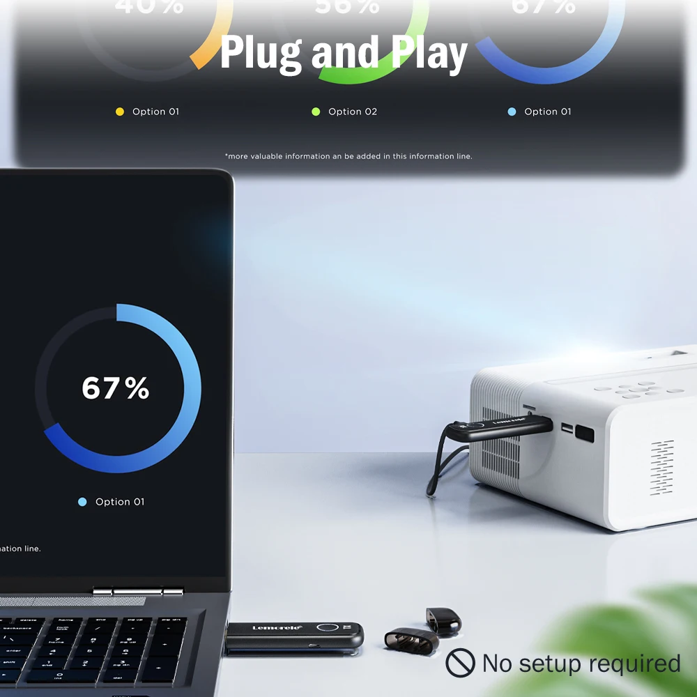 2025 G 57 Smart Wireless Transmission System Dongle 4 K Hdtv Extender Conference Wireless Presentation System for Screen Mirro