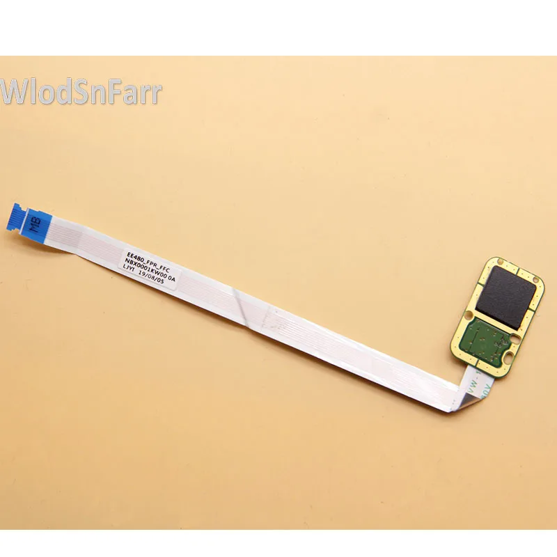 Original laptop Lenovo THINKPAD E480 E580 E490 E590 L380 L390 Yoga Fingerprint Finger print device Board With Cable 01LW164