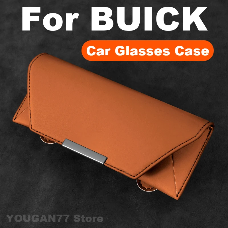 

Universal Car Glasses Case For BUICK Encore GX Enclave Envision Plus Lacrosse Electra E5 E4 GL8 GL6 PHEV 2025 Car Glasses Frame