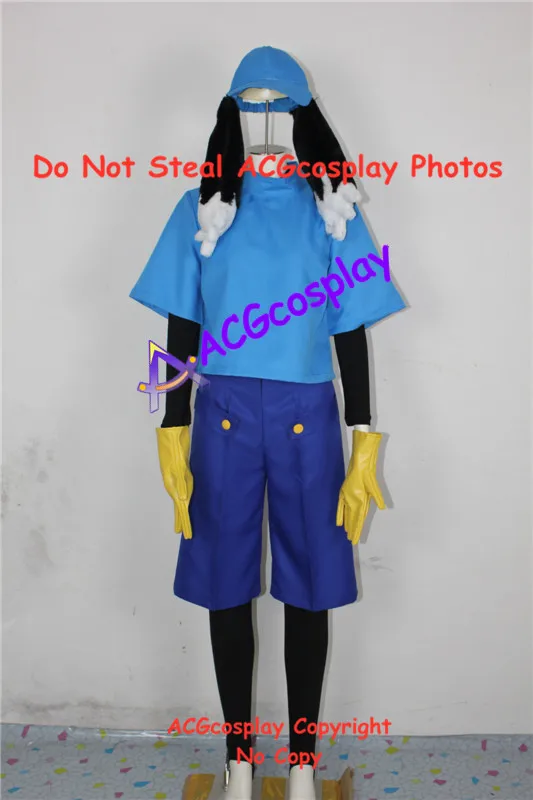 

Klonoa Klonoa Cosplay Costume include the big cap prop and fur tail acgcosplay